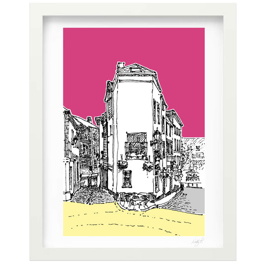 Little Castle Street, Exeter by Nelly P. - Wall Picture Art Print